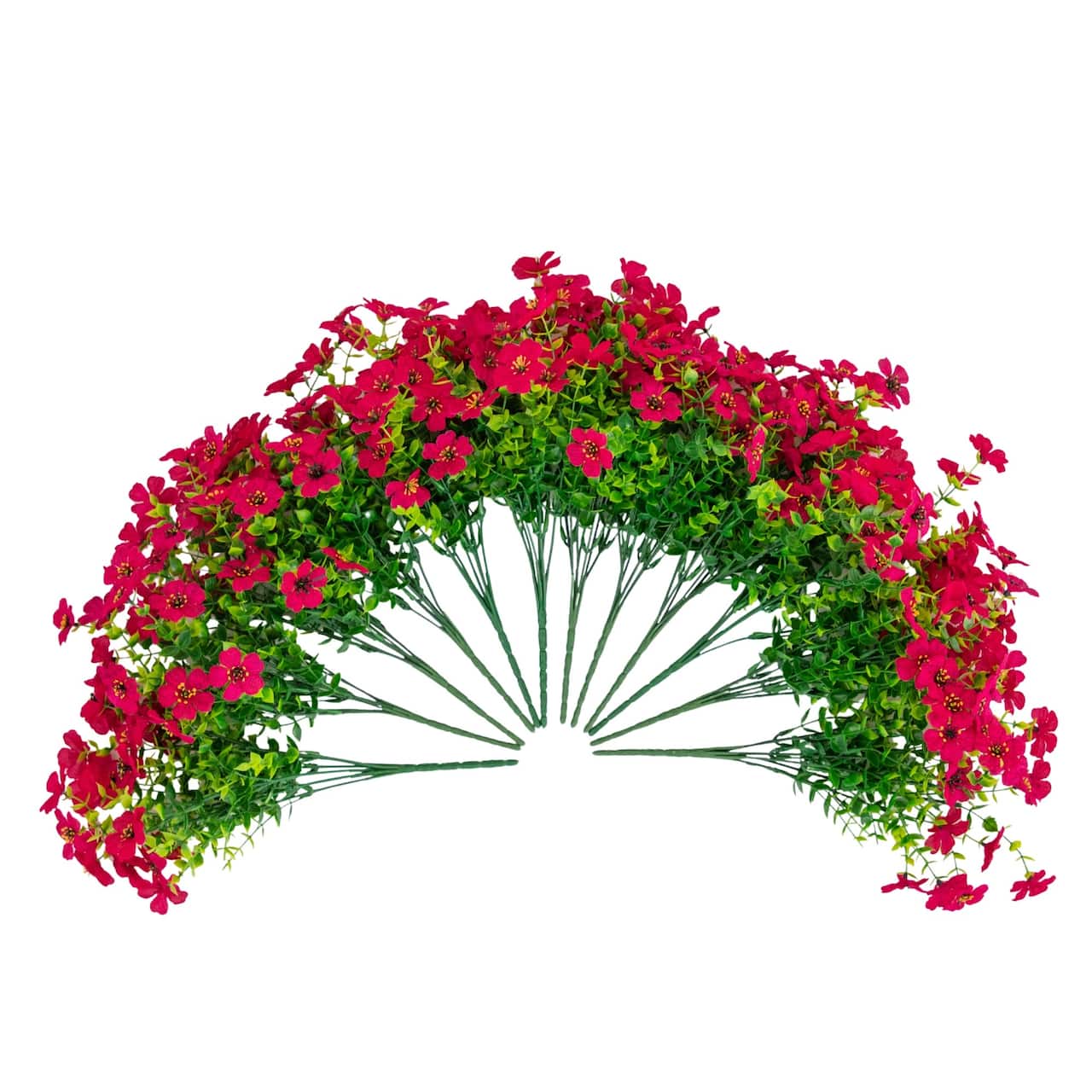 13" UV Resistant Artificial Daisy Bushes, 12ct.